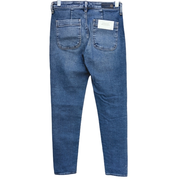 NWT ANTHROPOLOGIE AG Vintage Stevie Ankle Button Up Jean-26 - Picture 4 of 16